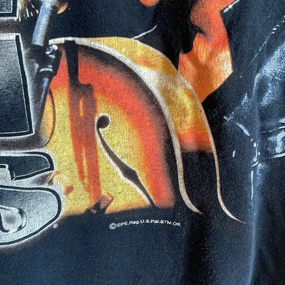 VTG Elvis Presley Tee XXL T-Shirt Black Graceland Music King Rock Merch OG Band